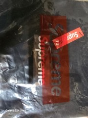 SUPREME TEE 2X BOX CAMO LOGO