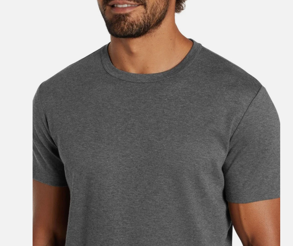 Banana Republic Men’s Luxe Touch Performance Tee Cotton Gray Size XL