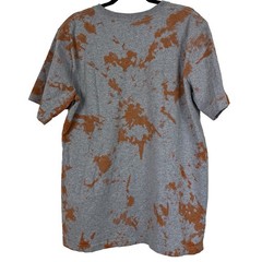 Carhartt Men’s Rust Bleach Tie Dye Pocket Tee Original Fit Workwear Size XL