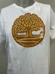 Timberland Men’s Short Sleeve Cookie Tree Logo Holiday T-Shirt a28vt-100 SIZE M