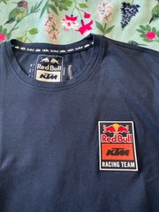 Red Bull KTM Racing T Shirt Navy Blue S Graphic Motorcycle Dirtbike Motocross