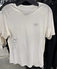 Arc’teryx Norvan Downword Logo SS Tee Arctic Silk Size Large NWT NEW