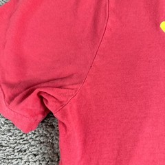 Columbia Shirt Mens L Red Yellow Fishing Short Sleeve Cotton Casual Outdoors*