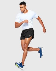 G Gradual Men’s Running Shorts 3 Inch Quick Dry Gym Athletic X-Large, Black