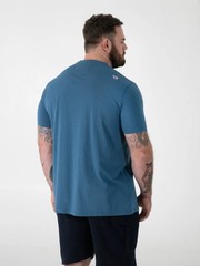 D555 Duke Big Mens Beach Printed T-Shirt Summer Print Teal 2XL-8XL (601906)
