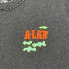 A-Lab Everything Ends Tee Men Medium Black Live While U Can Graphic Thick Cotton