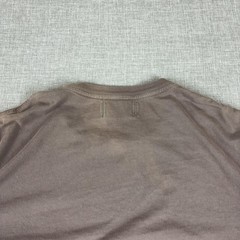 M. SINGER Shirt Mens Medium Brown Pocket Crewneck Cotton Tee Made In USA