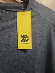 All In Motion Men’s Blue Soft Stretch TShirt Size 3XL