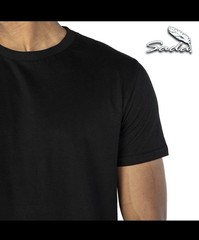 Sada Crew-Neck T-shirt Short-sleeve (3pc) 100% Cotton. Size S