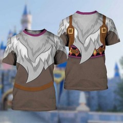Frozen Sven Frozen Reindeer Cosplay Costume Christmas Gift T-shirt 3D Printed