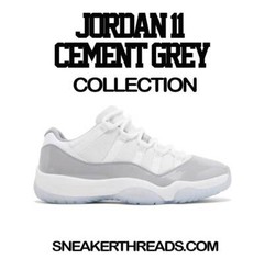 Shirt To Match Jordan 11 Cement Grey Shoes – Raging Face Sneaker Tee