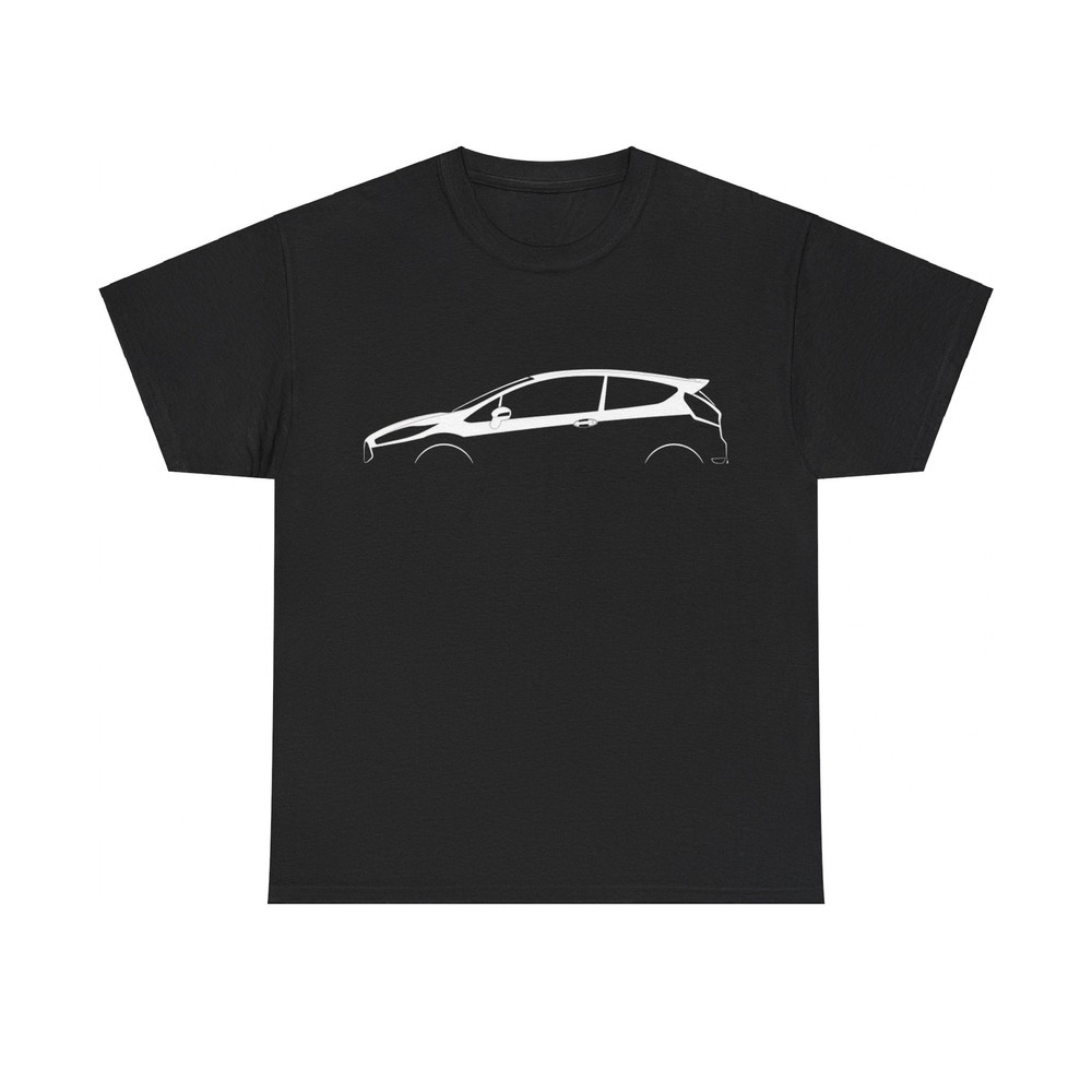 Ford Fiesta ST Mk VI Silhouette Car T-shirt