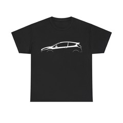 Ford Fiesta ST Mk VI Silhouette Car T-shirt