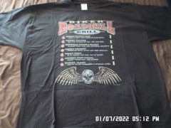 NEW Biker T-Shirt: Biker Road Kill Grill Funny Shirt (LOTS of Sizes & Colors)