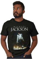 Michael Jackson Bad Tour Toe Stand Dance Womens or Mens Crewneck T Shirt Tee