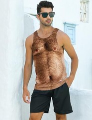 Funny Graphic 3D Tank Top Mens Womens Unisex