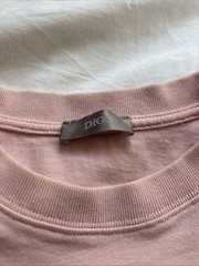 Dior X Alex Foxton Rose Embroidered T-Shirt (L) 100% Cottton