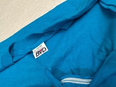 Vintage 1980s BVD Made In USA Single Stitch Blank Basic Pocket T-Shirt, XL NEW