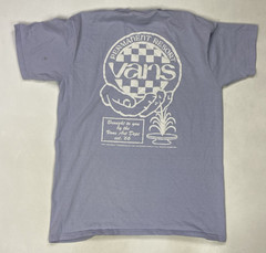 Vans Permanent Resort Art Dept Graphic T-shirt Men Large Purple Short Sleeve
