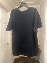 Barbie Men’s Logo Graphic Tee With Short Sleeves Black Size -XL(46-48)