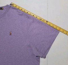 Polo Ralph Lauren Men’s Classic Fit Purple Crewneck T Shirt Size 2XB