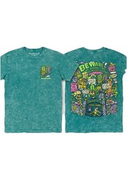Killer Acid Limited Edition Graphic Tee Size M Stoner Cemetery Acid Wash Men’s
