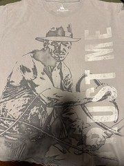 vintage single stitch disney indiana jones tshirt