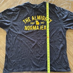 The Almighty Norma Jean Logo T-Shirt Metal Core Band Official Merch Sz 2XL Black