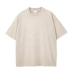 Vintage Washed T Shirt Men Women Oversized Tee 100% Cotton Casual Streetwear