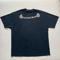 Vintage West Coast Diesels Shirt Mens XL Black Trucks Cars Biker Grunge Y2K