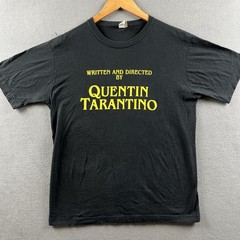 Written And Directed By Quentin Tarantino Shirt Mens Large Pulp Fiction Vintage