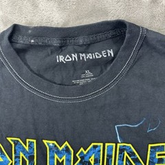 Iron Maiden Live After Death 2017 Mens XL Short Sleeve Acid Wash T-Shirt