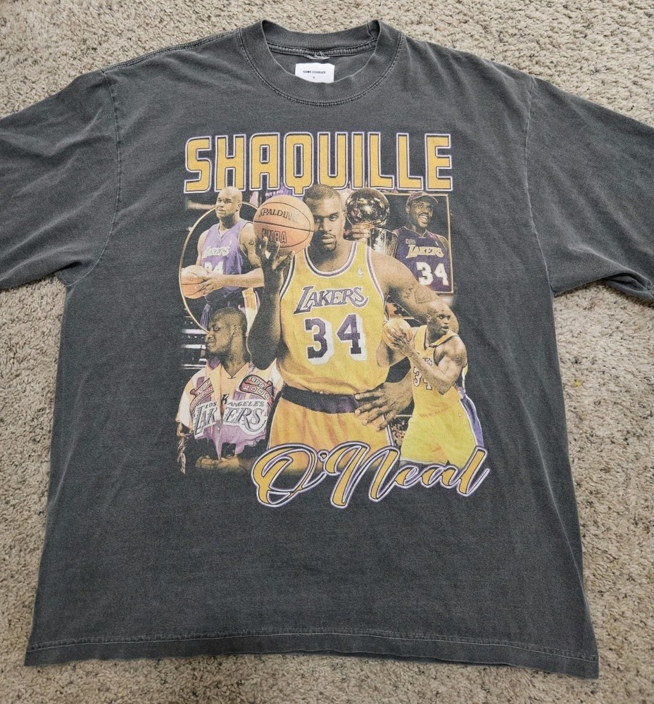 Shaquille O’neal Game Changer Shirt Size XL Basketball Los Angeles Lakers