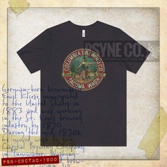 Columbia Brewing Company Tacoma 1900 Vintage Men’s T-shirt