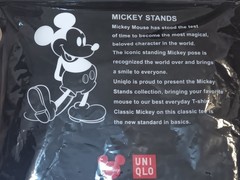 ” Mickey Stands ” Pocket Tee Mens Medium Sort Sleeve Shirt New Old Stock !