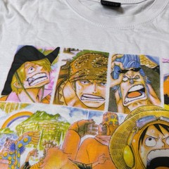 Vintage ONE PIECE Shonen Jump Manga M/L Anime Grail Shirt Strong World Movie T