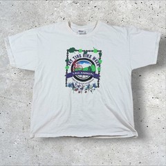 Vintage Hanes Heavyweight Fat Tire Bike Week Shirt XL Crested Butte Colorado