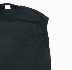 True Vintage Fruit of the Loom Made In USA Selvedge Pocket Shirt Tank Size M