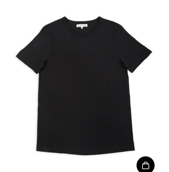 Merz b. Schwanen Loopwheeled Tee Men’s Organic Cotton Black M