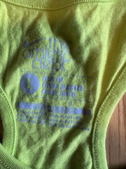 Nike The Athletic Dept Women Large Neon Green Pink Logo Slim Fit Racerback Tank