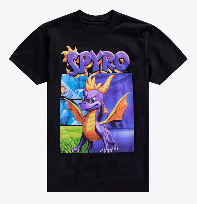 Spyro Poster T-Shirt Regular Fit Size S-5XL