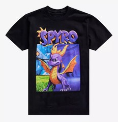 Spyro Poster T-Shirt Regular Fit Size S-5XL