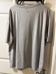 The T-shirt Is Typically Made From Cotton Or A Cotton Blend. Size Large