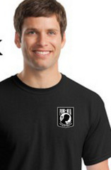 Biker POW MIA U.S. Military Vets Never Forgotten Classic Motorcycle Mens T Shirt