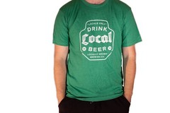 Locally Grown Clothing Co. Drink Local Beer T-Shirt Made in USA