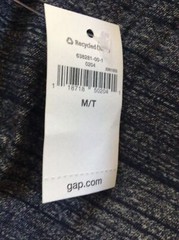 NEW Gap Pocket T Shirt Cotton Medium Tall Cotton Heather