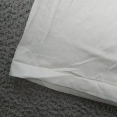 Vintage JC Penney Stafford Blank Plain White T Shirt Mens Size 2XL Single Stitch