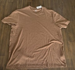 J.Crew Washed Crewneck T-Shirt – Light Brown Color – Brand New W Tags – J Crew