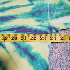 Vintage Tie Dyed T Shirt Hand Dyed Made In Canada XL RARE One Of A Kind