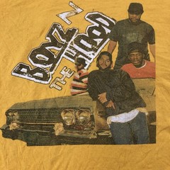 Boyz N The Hood Shirt Mens XL Yellow Movie Graphic Tee Tagless Hip Hop